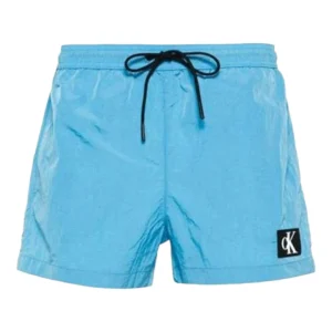 Calvin Klein Beachwear Uomo Costume Short Drawstring - KM0KM00979-CGY