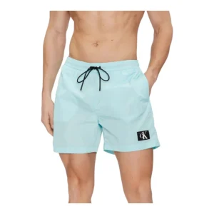 Calvin Klein Beachwear Uomo Costume Medium Drawstring - KM0KM00980-CSY