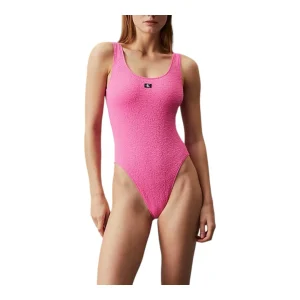 Calvin Klein Beachwear Donna Costume Da Bagno Con Inserti - KW0KW02401-TOZ