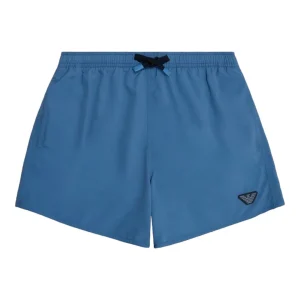 Emporio Armani Costume Uomo Beachwear Azzurro - 211740 4R420 05237