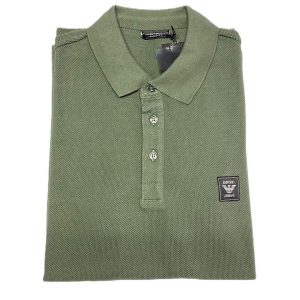 Emporio Armani Beachwear Polo Uomo in Piquet 100% cotone - 211804 4R460 00284