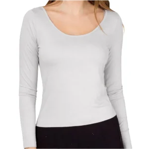 Calvin Klein Maglia Donna Manica Lunga Ultra Light - QS6852E FSS