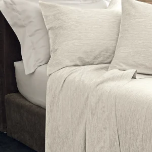 Dondi Home Completo lenzuola matrimoniale puro raso di cotone Finiseta Betulla