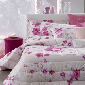 Blumarine Trapunta Matrimoniale Rose Miele -  10102 0487