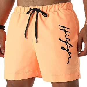 Tommy Hilfiger Beachwear Boxer Medio Uomo Orange UM0UM02060 S0A