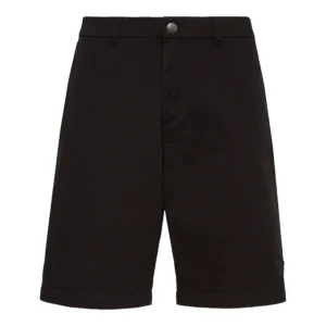 Emporio Armani Bermuda Uomo Cotone Nero - 211824 3R471 00020