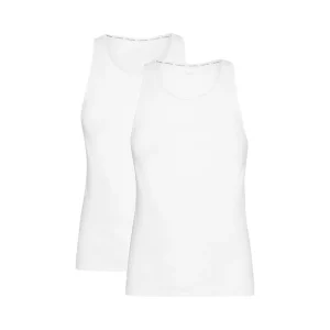 Calvin Klein Canotta Uomo Cotone Elastico 000NB1099A-100