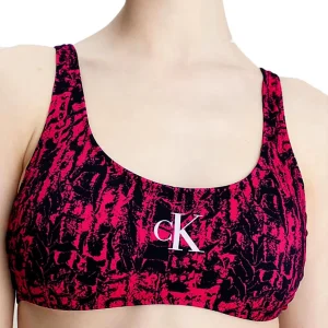 Calvin Klein Beachwear Bralette donna top bikini KW0KW02080-0JW
