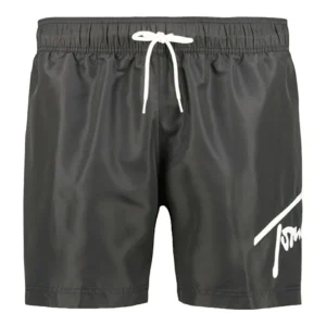 Tommy Hilfiger Beachwear Medium Uomo Costume Black - UM0UM02952-BDS-PLUS
