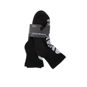 Emporio Armani Socks Set 2P Uomo Nero - 303222 4F300 00020