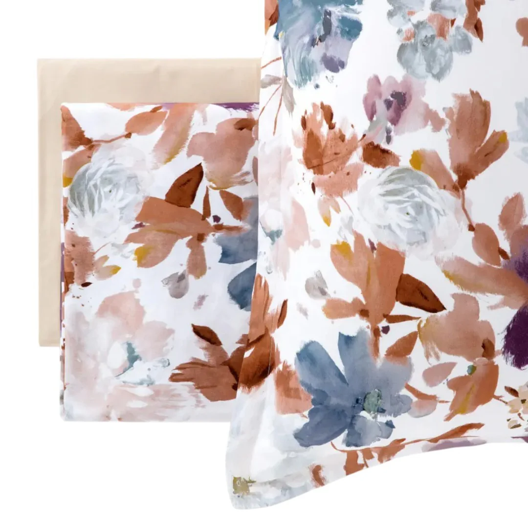 Riviera Lavinia Completo Lenzuolo Copriletto Stampa Digitale Beige - LN1506 0101