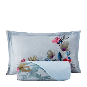 Riviera Isabel Parure Copripiumino Percalle Stampa Digitale verde - LF0716 0101