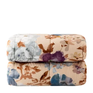 Riviera Lavinia Trapunta Percalle Stampata Digitale Beige - LG0706 0101