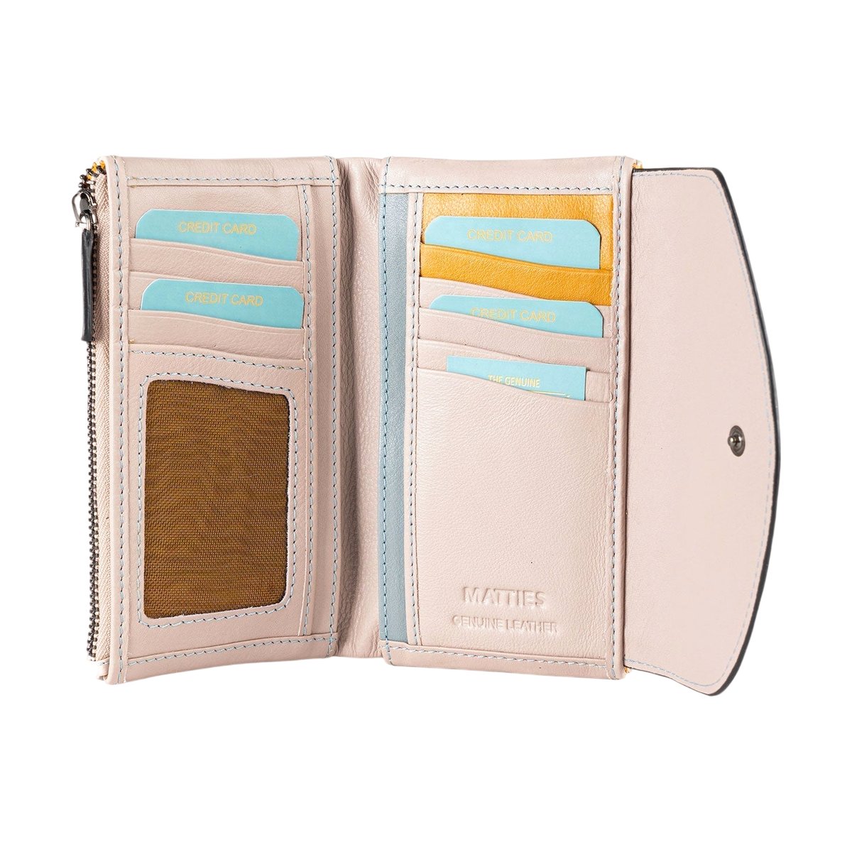 Portafoglio STITCH – Beige - immagine 3