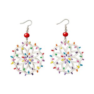 Orecchini –  Luminarie Salentine Rosone Color