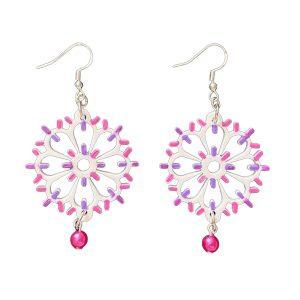 Orecchini –  Luminarie Salentine Rosa