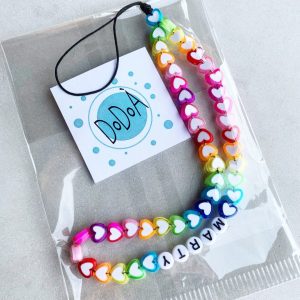 PHONEBEADS CUORI 35CM