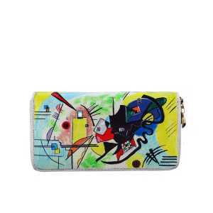 Portafoglio – Blu, giallo, rosso di Kandinskij