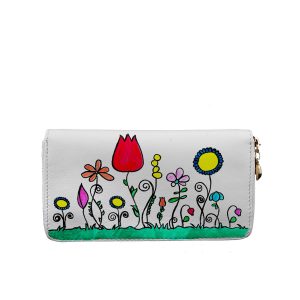 Portafoglio – Fiori naif