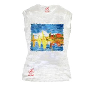 T-shirt –  Regate ad argenteuil di Monet