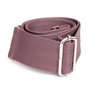 TRACOLLA in tessuto malva